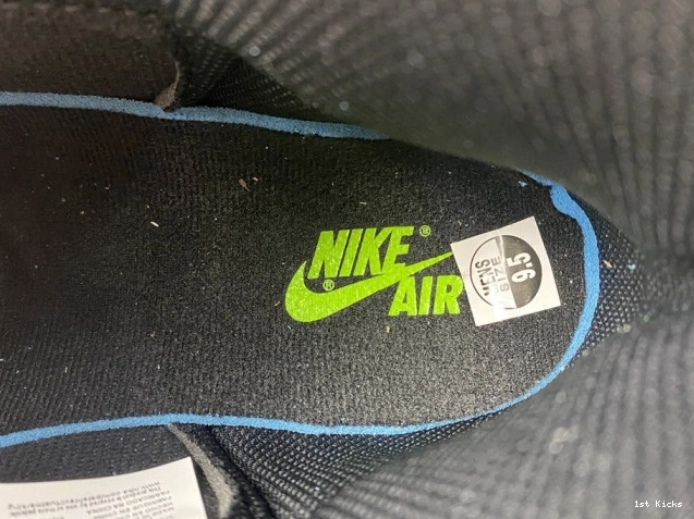1st Kicks Shoes High 555088-030 1 OG Air Green Jordan Pine 0817